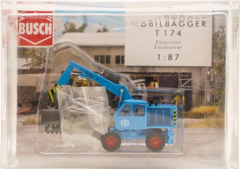 Busch 42891 (1:87) – Weimar Mobilbagger T174-2 mit Trichter 