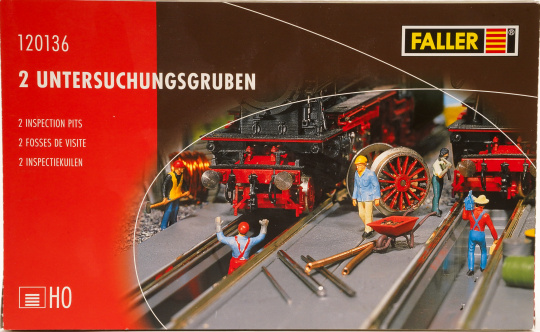 Faller 120136 (1:87) – 2 Untersuchungsgruben, Bausatz 