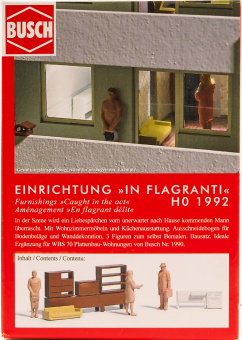 Busch 1992 (1:87) – Einrichtung In flagranti 