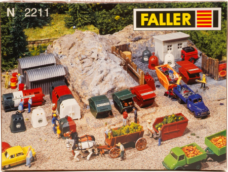 Faller 2211 (1:160) – Wertstoff-Container 