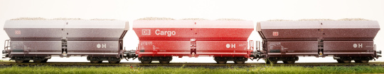 Fleischmann 552317 (AC) – 3-teiliges Großraum-Selbstentladewagen Falns183 der DB AG 