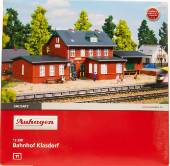 Auhagen 13299 (TT) – Bausatz Bahnhof Klasdorf 