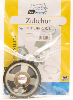 ESU 50446 – Lautsprecher 78mm, rund, 32 Ohm, mit Schallkapsel für LokSoundXL 