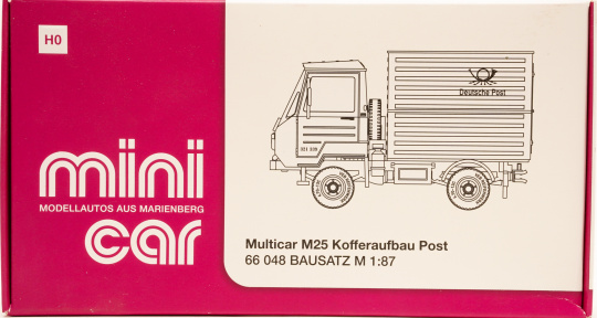 minicar 66048 (H0) – MC Multicar M25 -POST- 