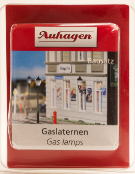 Auhagen 41202 (H0) – Bausatz Gaslaternenattrappen (Ohne Funktion) 