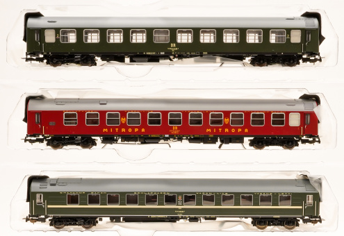 Piko 58245 – 3-teiliges Personenwagen-Set -D 244 Brest Köln- der (D)DR 