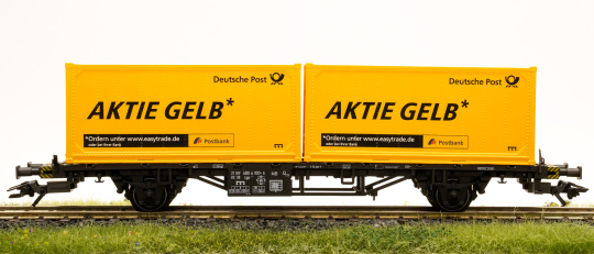Märklin 94084 – Container-Tragwagen Lgjs 573 der DB AG 