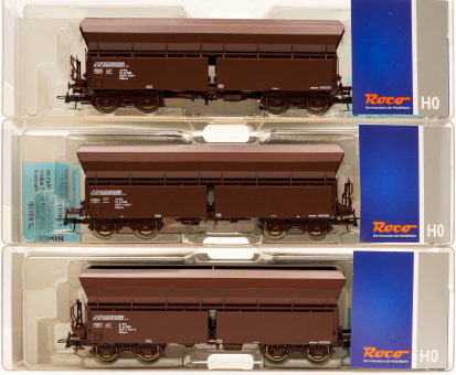 Roco 67151 – 3-teiliges Selbstentladewagen-Set Fals der ÖBB 