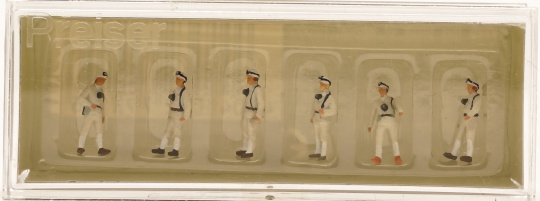 Preiser 79125 (N) – Bergarbeiter, 6 Figuren 