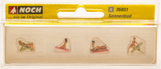 Noch 36851 (N) – Sonnenbad, 4 Figuren 