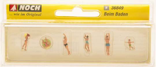 Noch 36849 (N) – Beim Baden, 6 Figuren 