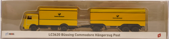 Lemke LC3620 (N) – Büssing Commodore Hängerzug, Post 