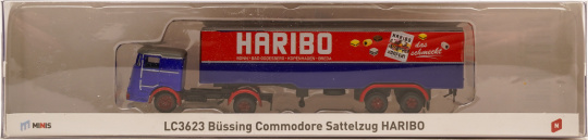 Lemke LC3623 (N) – Büssing Commodore Sattelzug, HARIBO 