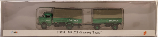 Lemke 497859 (N) – Mercedes Benz L322 Hängerzug BAYWA 