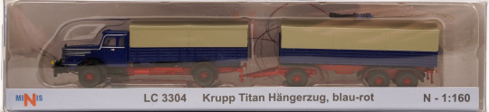 Lemke LC3304 (N) – Krupp titan Hängerzug, blau/rot 