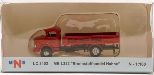 Lemke LC3402 (N) – Mercedes Benz L322 Pritsche, Brennstoffhandel Hahne 