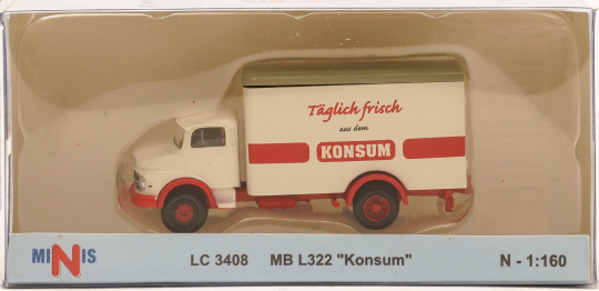 Lemke LC3408 (N) – Mercedes Benz L322 Kastenwagen, KONSUM 