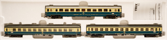 Trix 23481 – 3-teiliges IC-Schnellzugwagen-Set -511 van Beethoven- der DB 
