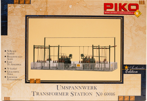 Piko 60016 (N) – Bausatz Umspannwerk 