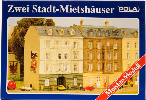 Pola 345 (N) – Bausatz Zwei Stadt-Mietshäuser 