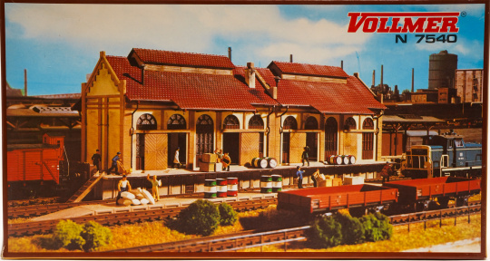 Vollmer 7540 (N) – Bausatz Güterschuppen 