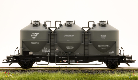 Piko 54513 (AC) – Staubbehälterwagen Ucs912 VTG eingestellt bei der DB 