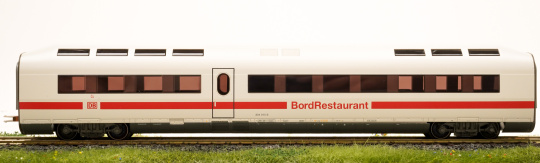 Märklin 43733 – BordRestaurant-Zwischenwagen ICE 1 (39711) der DB AG, Innenbeleuchtung  
