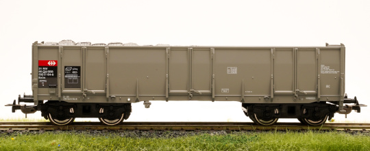 Piko 98553F1 – Hochbordwagen Eaos der SBB, Ladung Drahtrollen 