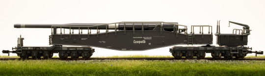 Hobbytrain H23604 (N) – Eisenbahngeschütz -Leopold- K5 der DRB 