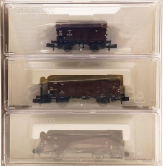 Fleischmann 880905 (N) – 3-teiliges Güterwagen-Set der ÖBB 