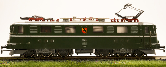 Märklin 3050 – Mehrzweck-Elektrolok Ae6/6 der SBB, Bastlerlok 