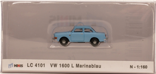 Lemke Minis LC 4101 (1:160) – VW 1600 L Marnablau 