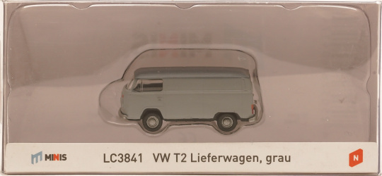 Lemke Minis LC 3841 (1:160) – VW T2 Lieferwagen grau 