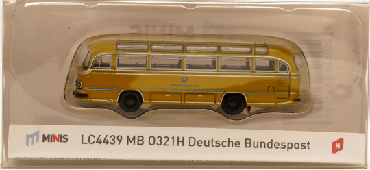 Lemke Minis LC 4439 (1:160) – Mercedes-Benz 0321H -Deutsche Bundespost- 