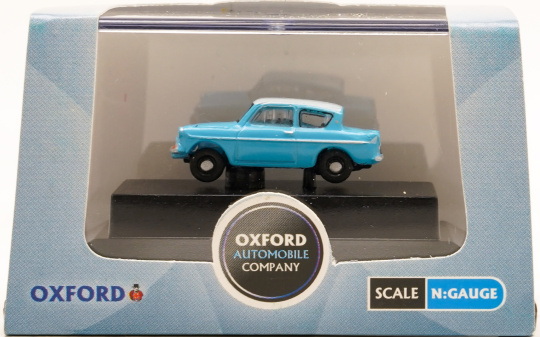 Oxford N105007 (1:160) – Ford Anglia blau 