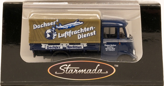Brekina 13555 (1:87) – Mercedes-Benz L 319 Pritschenwagen -Dachser Luftfracht- 