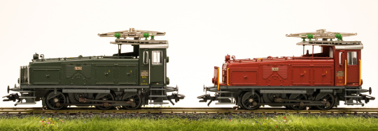 Märklin 36332 – Rangier-Elektrolok Doppelpackung Serie Ee 3/3 der SBB, digital & Sound 
