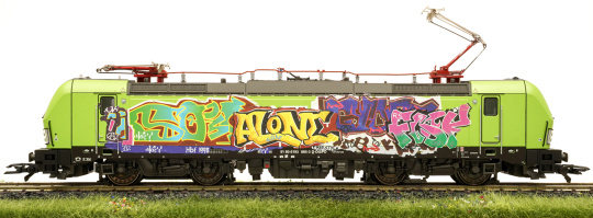 Märklin 36186 – Elektrolok BR 193 -Flixtrain- ,digital (MM/DCC) & Sound & Grafitti 