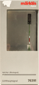 Märklin 76391 – Lichthauptsignal (Blocksignal), Hp0 und Hp1 (V 2.0) 