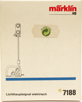 Märklin 7188 – Lichthauptsignal (Blocksignal), Hp0 und Hp1  