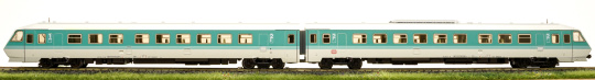 Märklin 3476 – 2-teiliger Dieseltriebzug BR 610 der DB, digital (MM) & Innenbeleuchtung 