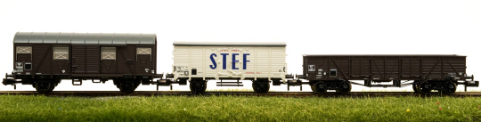 Fleischmann 880904 (N) – 3-teiliges Güterwagen-Set der SNCF 