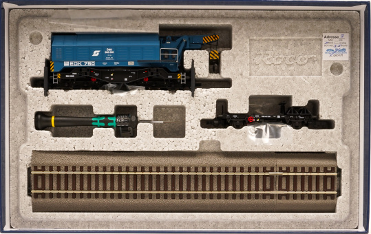 Roco 7310069 – Digital-Kran EDK 750 der ÖBB, digital (MM/DCC) & Sound & Betriebsfunktionen 