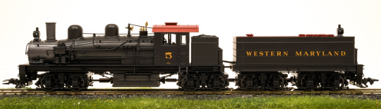 Märklin 38700 (AC) – Dampflok Shay der WESTERN MARYLAND, digital (mfx+, DCC, MM) & Sound 