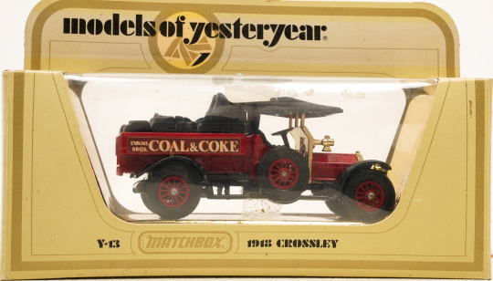 Matchbox Y-13 (1:47) – Crossley, Coal & Coke, 1918 