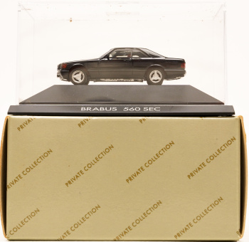 Herpa 20087 (1:87) – Mercedes Brabus 560 SEC, schwarz 