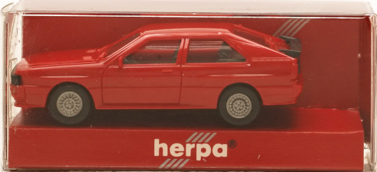 Herpa 2044 (1:87) – Audi Quattro, rot 