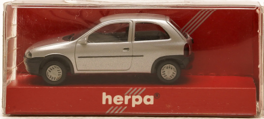 Herpa 031356 (1:87) – Opel Corsa GLS, 2-türig, silber 