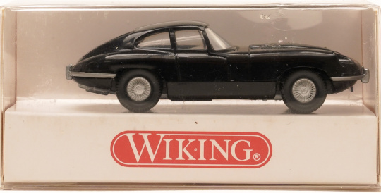 Wiking 0220012 (1:87) – Jaguar Type E, schwarz 