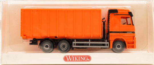 Wiking 6720133 (1:87) – Mercedes-Benz Actros Abrollkipper, Meiler 